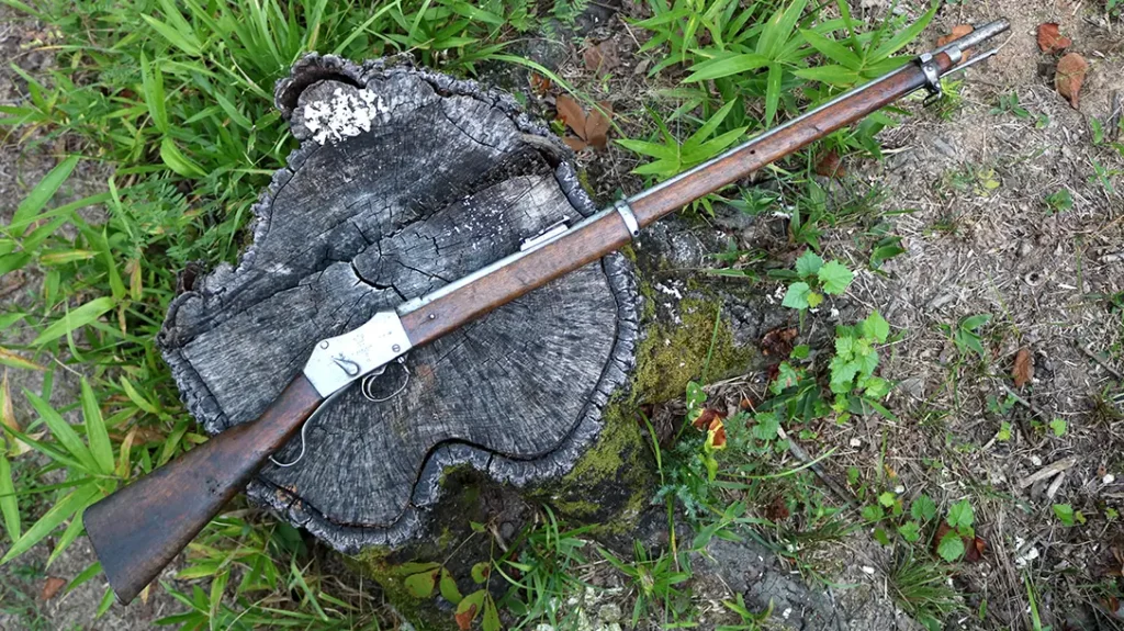The Martini-Henry Rifle.