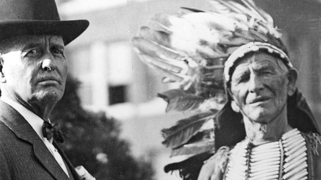 Bitter enemies in their younger days, Gillett and Herman Lehmann relived old memories later in life.