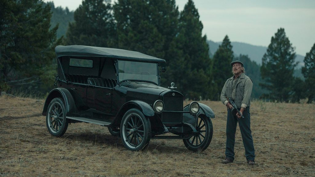 Jerome Flynn as Banner Creighton in 1923 &ndash; he is seen driving a Studebaker Big Six, while he is armed with a Thompsons M1921 submachine gun 