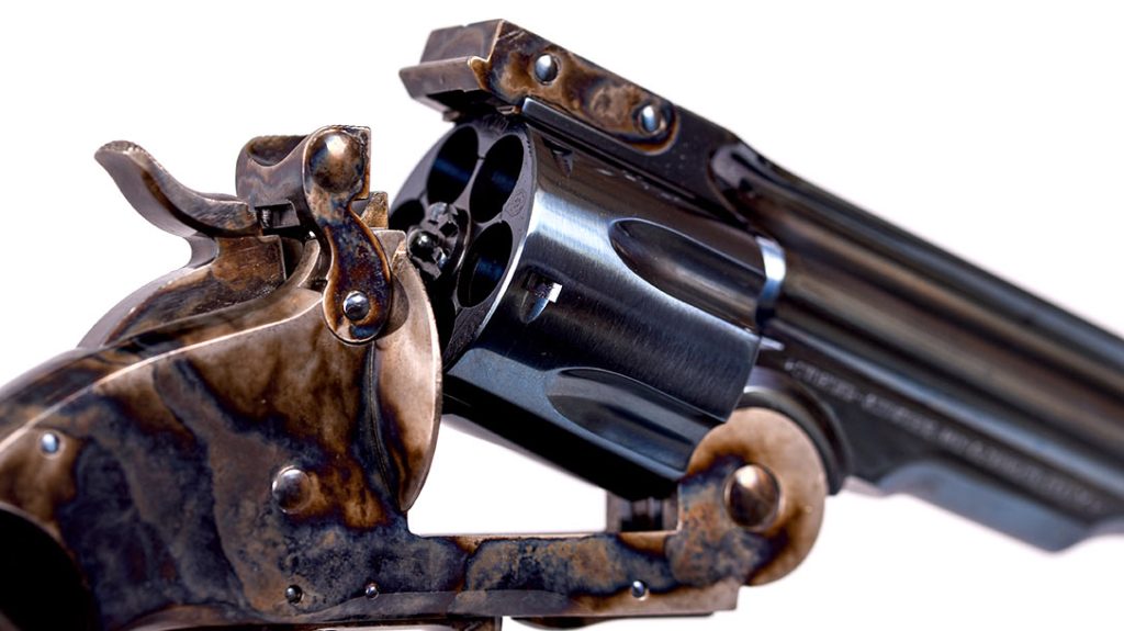 Uberti's top-break action makes reloading a snap and actually fun.