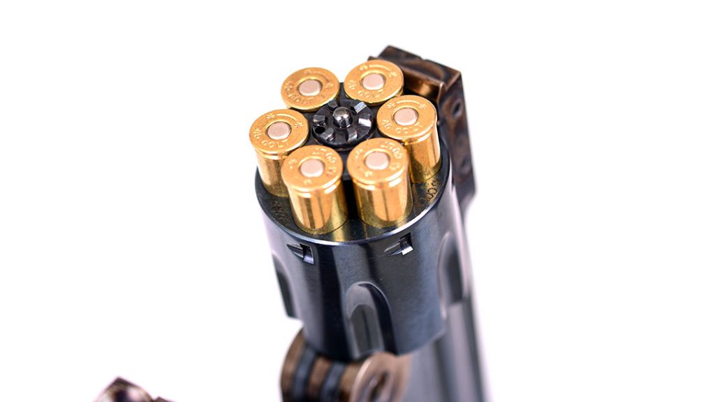 Six rounds of .45 Colt is a formidible payload for nearly any purpose, as John Wesley Hardin can attest.