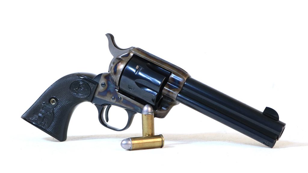 The original Colt Single Action Army in .45LC is a timeless Western icon.