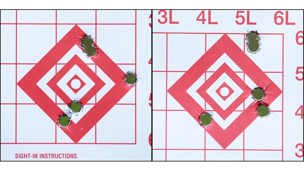 The single best group at 25 yards was 2.06 inches, shot with Winchester&rsquo;s 225-grain PDX1 rounds.