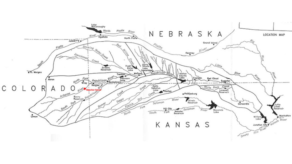 The battle took place close to the junction of today&rsquo;s Colorado, Kansas, and Nebraska borders on what is now called the Arikaree River. At the time, it was aptly referred to as the &ldquo;dry fork of the Republican River.&rdquo;