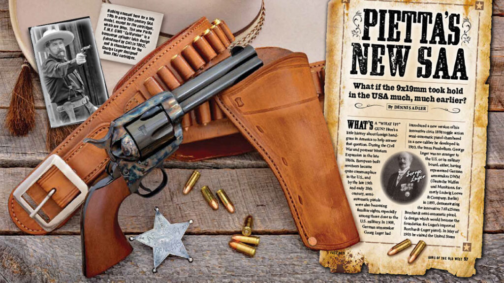 PIETTA&rsquo;S NEW SAA, inside Guns of the Old West Fall 2023.