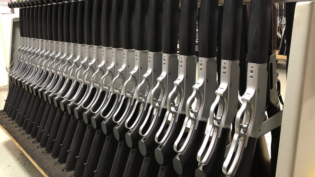 Every new rifle and shotgun is made in America with all American parts by American craftsmen.