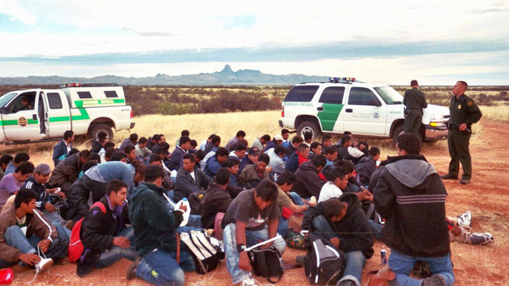 The primary duty of the USBP back in the day was the apprehension of illegal aliens near the border; this job continues today.
