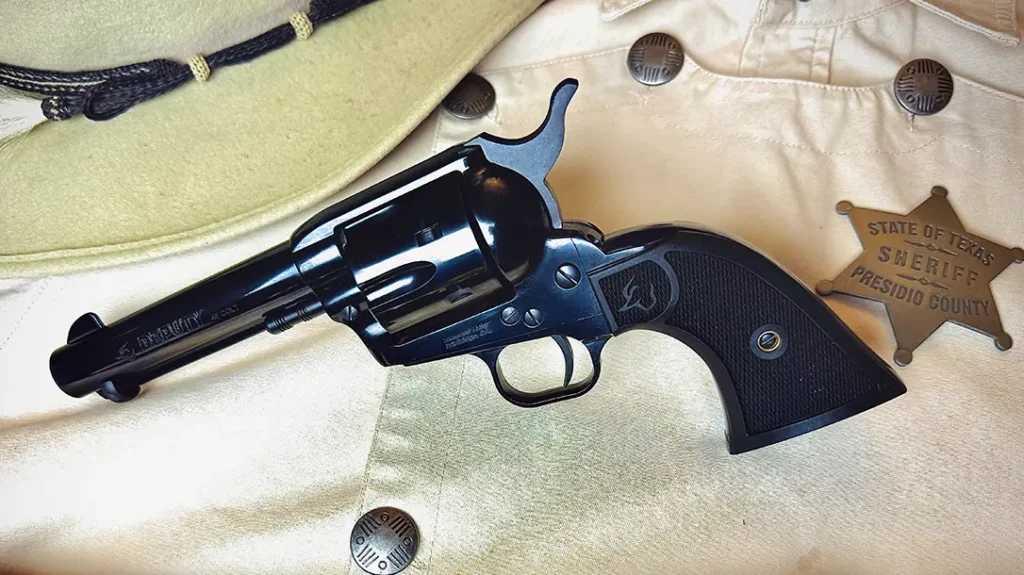 The Taurus Deputy brings the feel of an old west lawman gun. 