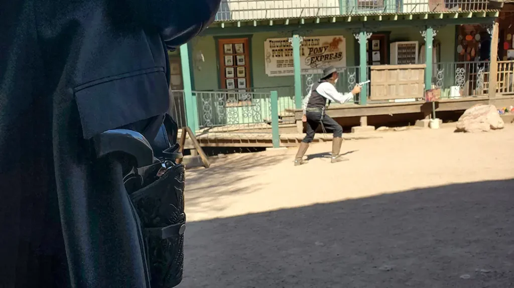 Gunfights were fast and at close distances for the most part.