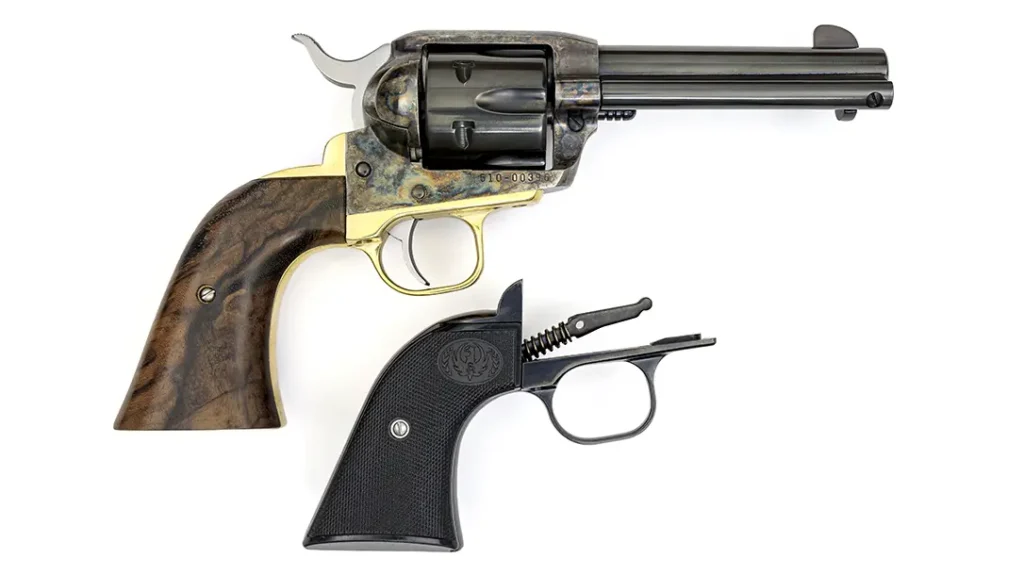 Ruger Vaquero with frame. 
