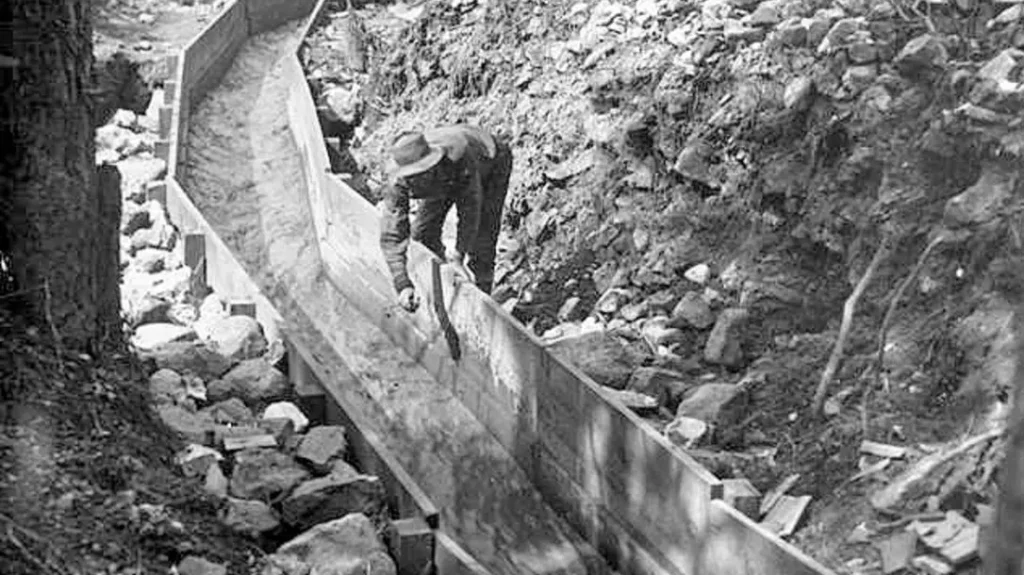 The gold rush was a dangerous time.