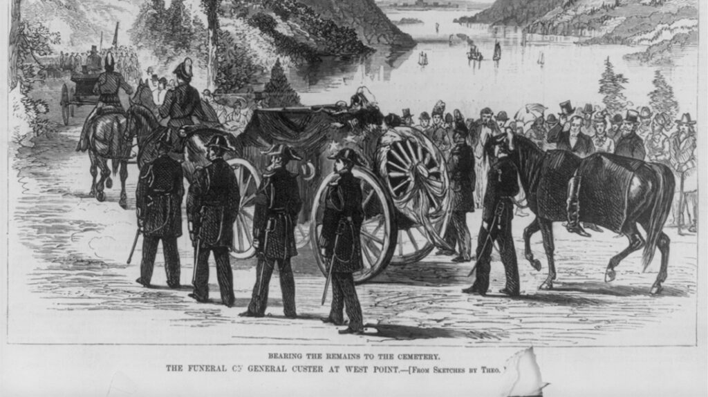 Body being moved to West Point