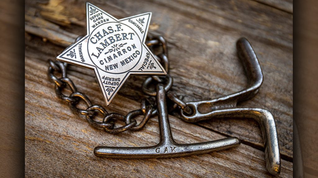 He often used a “nipper” come-along to help with arrests.