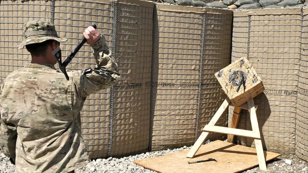 The military is known to carry tomahawks.