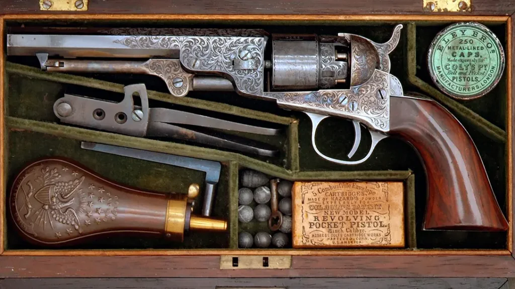 The classic 36 Caliber Pistol.