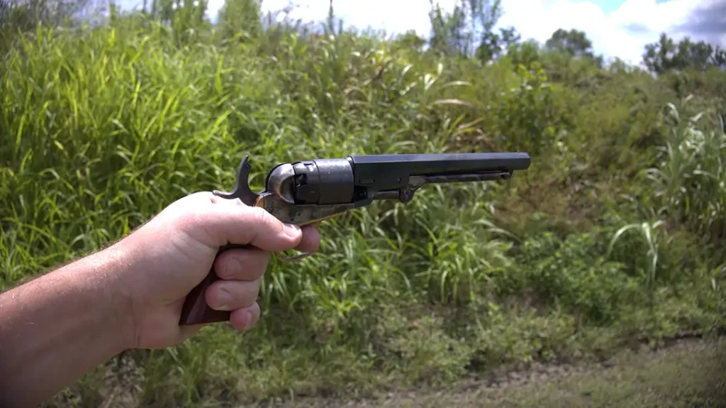 Shooting the Colt 1862 Pocket Navy.